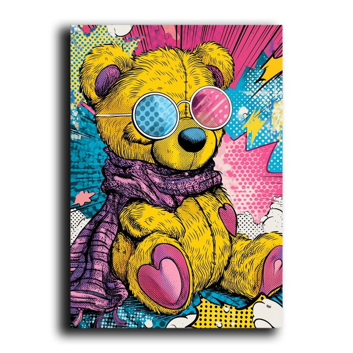 Wallity BSRPOPC-017 Pintura Decorativa en Lienzo Multicolor 70 x 100 cm Wallity BSRPOPC-017 Pintura Decorativa en Lienzo Multicolor 70 x 100 cm